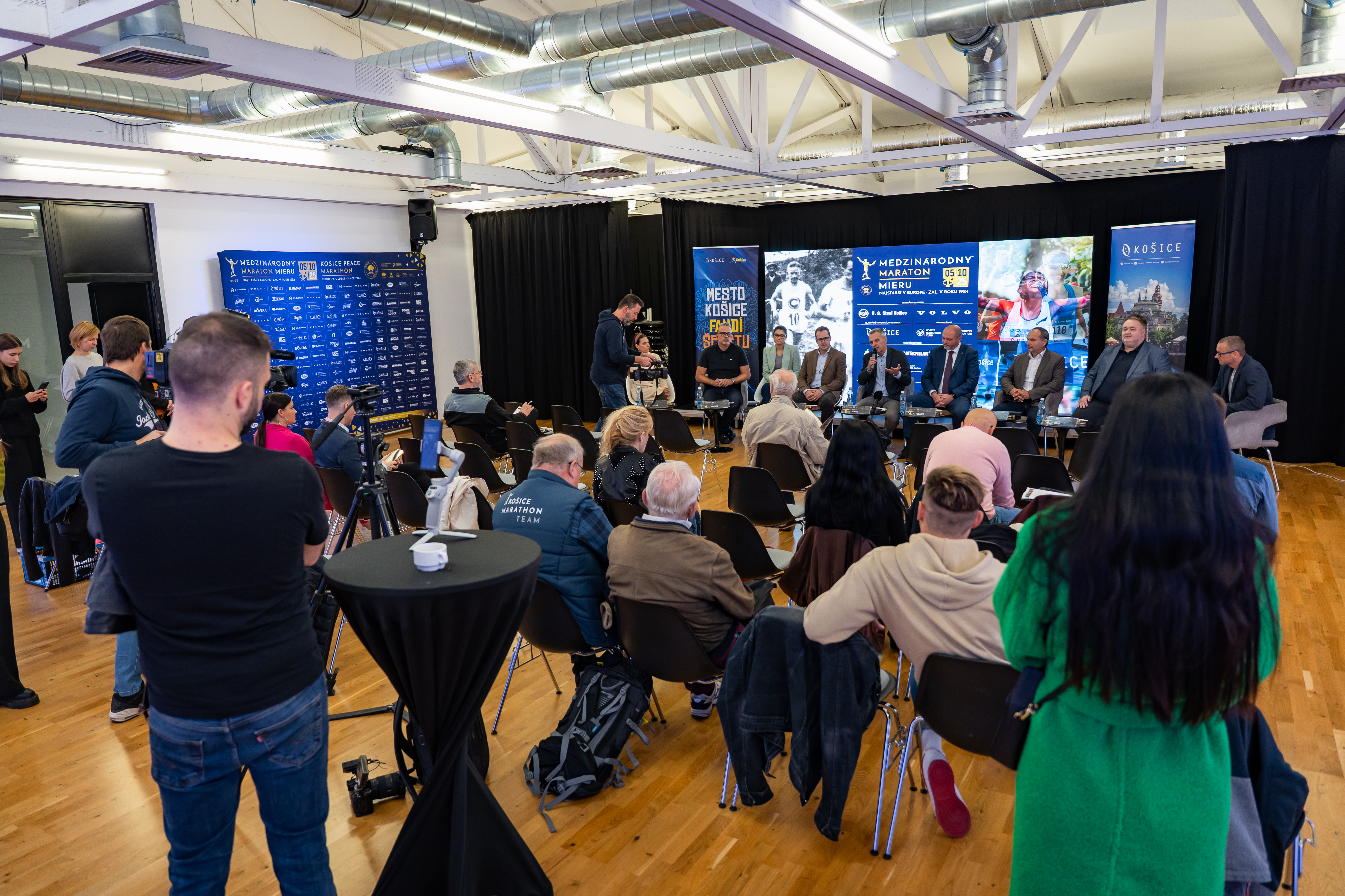 Tlacova konferencia - Medzinarodny maraton mieru 2025-10